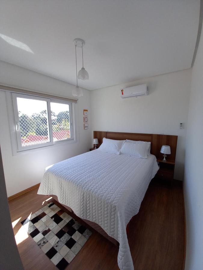 Gramado - Apartamento Aconchegante Com Lareira E Churrasqueira Ngoại thất bức ảnh